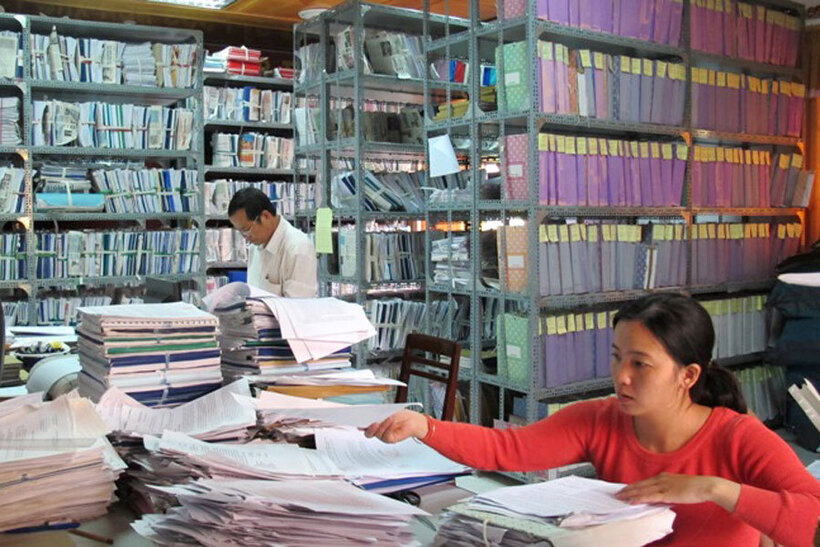Triển khai thực hiện công tác văn thư, lưu trữ trong quá trình sắp xếp tổ chức bộ máy của hệ thống chính trị 